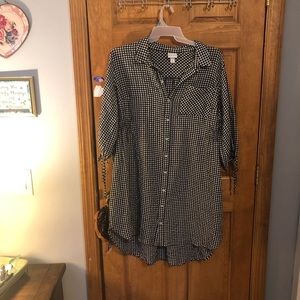 Oversized shirt dress/tunic from Target